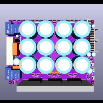 PCB PSU H3 12 ELKO DAUBLE LAYER