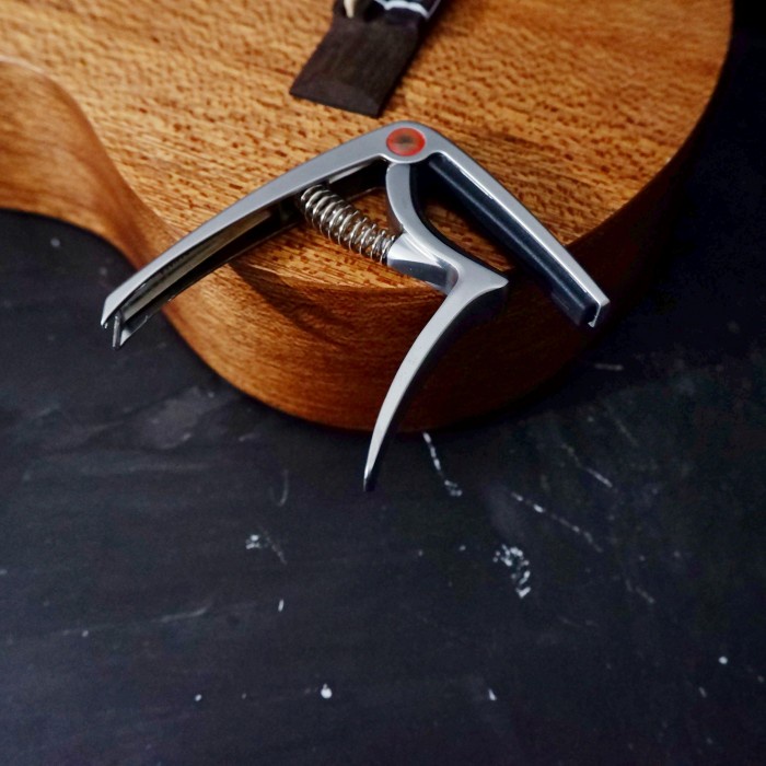 Terlaris Capo Gitar Guitto Ggc 03 Akustik, Elektrik, Ukulele Ori Black