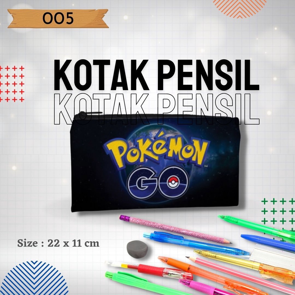 

Tempat Pencil, Pena untuk anak TK,SD,SMP,SMA,dan Mahasiswa Gambar Pokemon Go 005