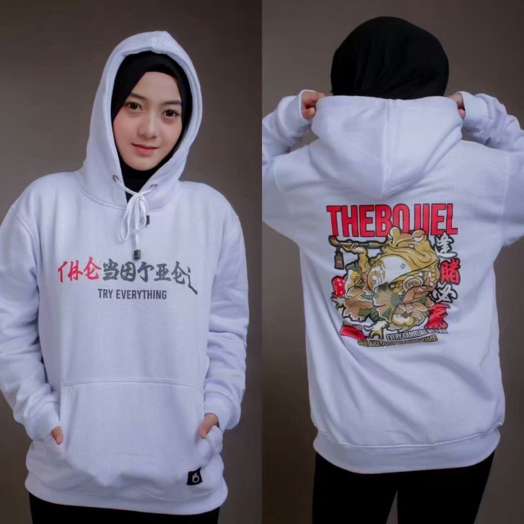 Hoodie Thebojiel Pria Wanita Japan Edition Terbaru / Hoodie Distro Brand Lokal