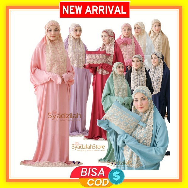 Mukena Bali Polos Hitam Original Premium Dewasa Black Putih Rayon Janger Super Jumbo Indah Bali Syad