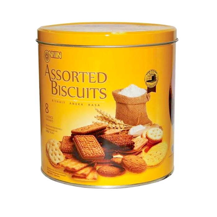 

NISSIN Biskuit Kaleng Kuning 650 gr - Assorted Biscuits 650g