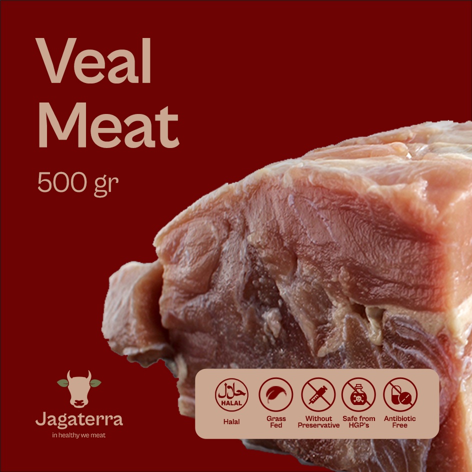 

Veal Meat (Daging Sapi Muda) 500gr - Grass Fed Premium
