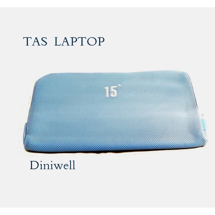 Tas Laptop / Macbook Softcase Sleeve Diniwell ROG MSI 15.6 Blue