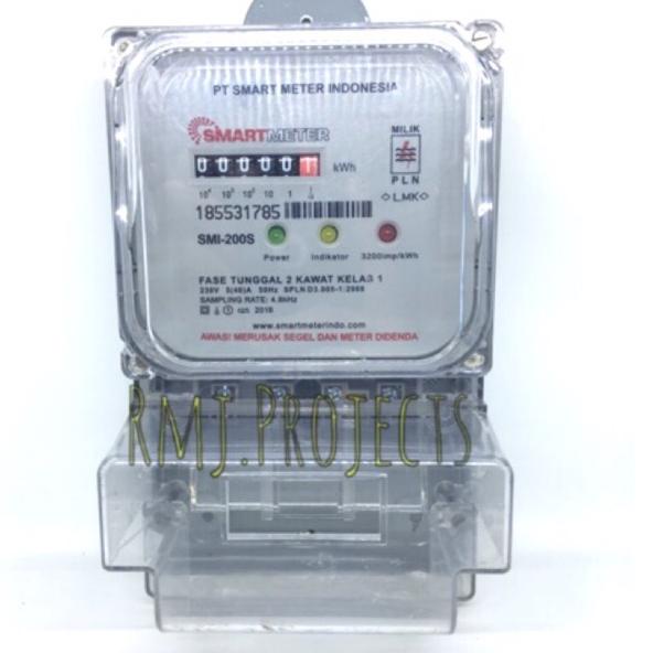 ✪ Kwh meter Smart / meterlan listrik pembanding Smart 1 phasa 5.40a ✩