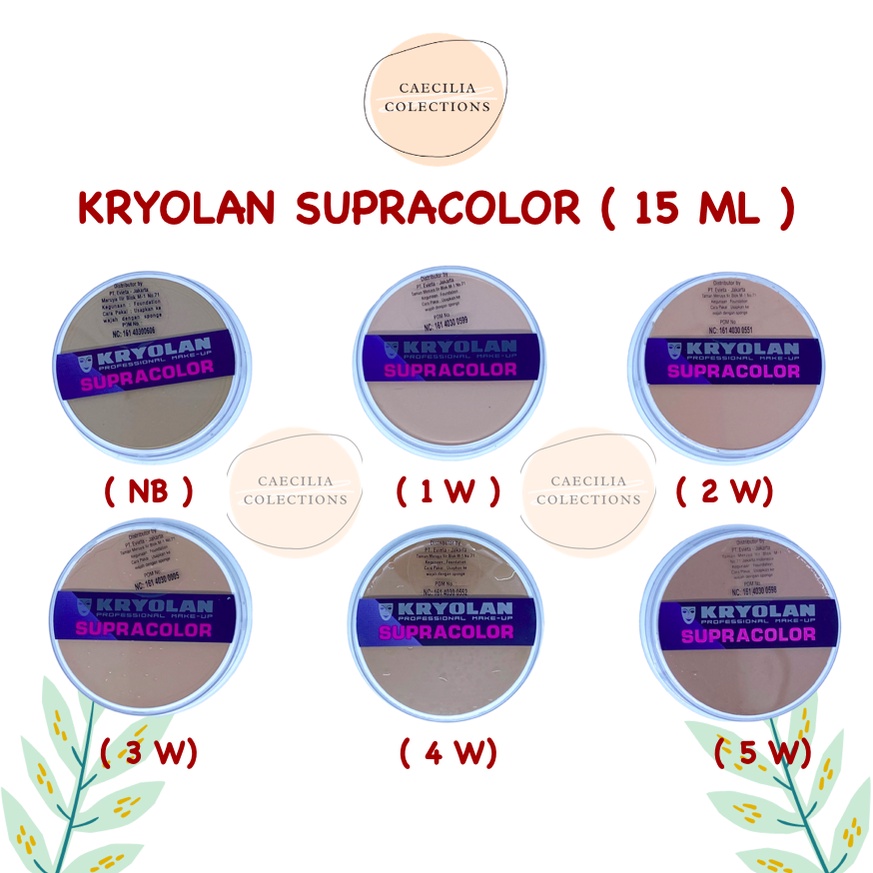 CC - Kryolan Supracolor Foundation (original )