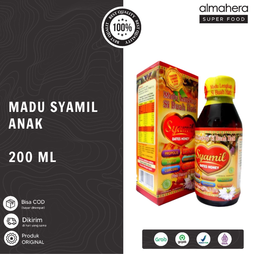 

Madu Syamil Anak Dates Honey