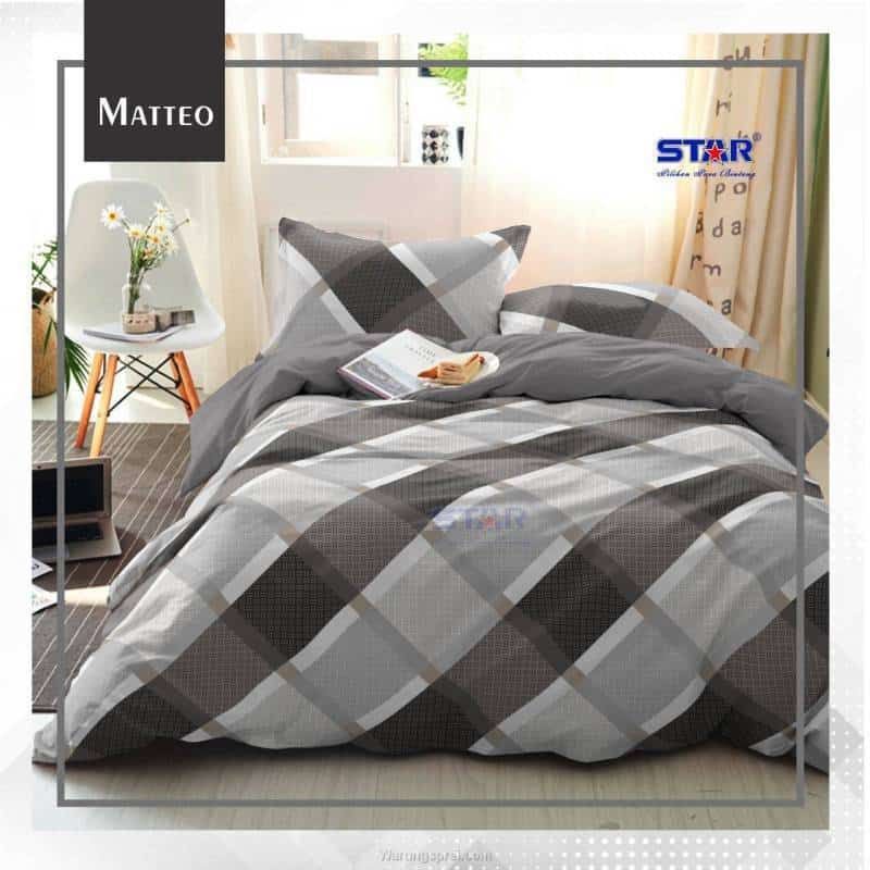 sprei katun STAR DELUXE motif matteo