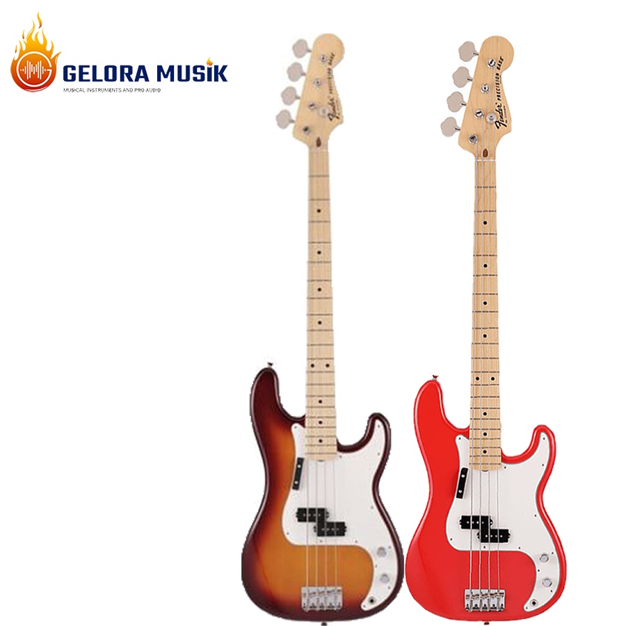 Gitar Elektrik Fender Japan Limited International Color Precision Bass, Maple FB,