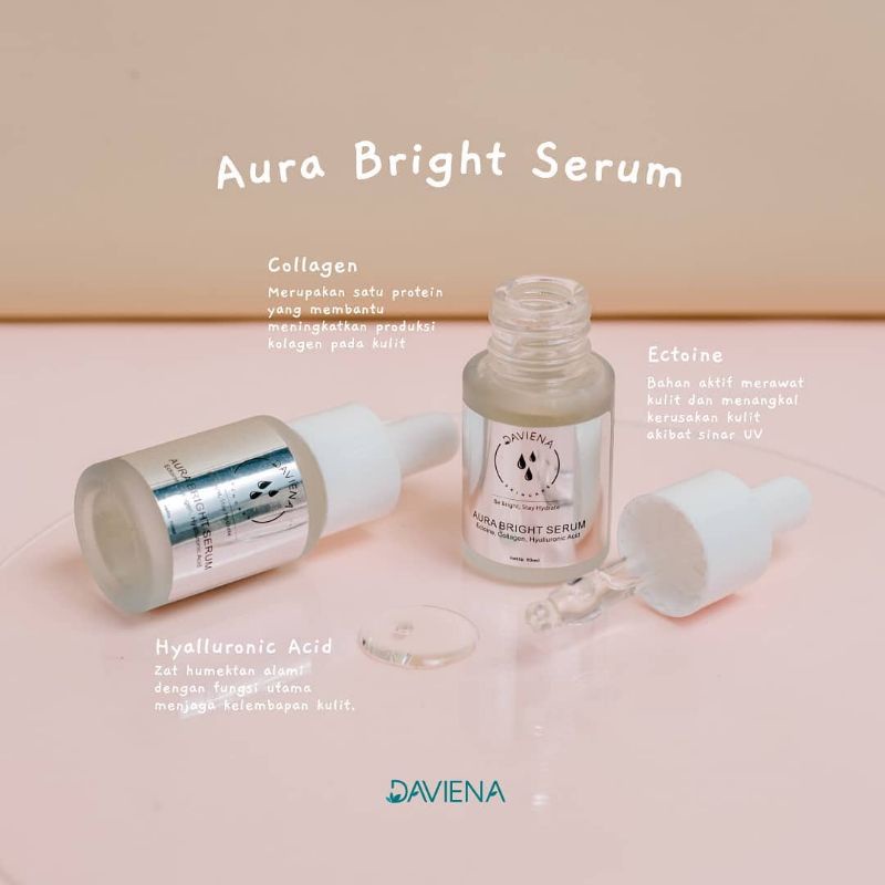 AURA BRIGHT SERUM | DAVIENA SKINCARE