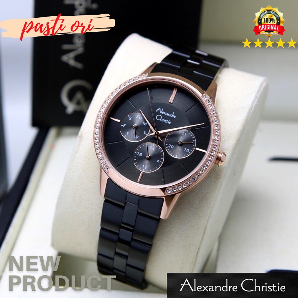 Jam tangan wanita alexandre christie wanita ac 2988 original  garansi resmi alexandre christie