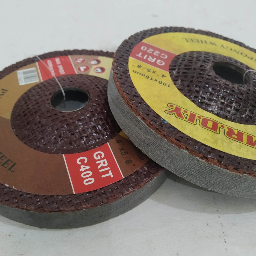 mata gerinda gurinda poles kaca keramik sponge spongy pva 120 220 400