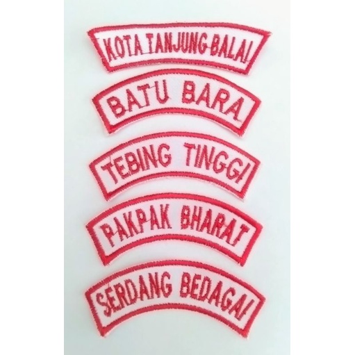 BADGE KWARCAB KOTA TANJUNG BALAI - BATU BARA - TEBING TINGGI - PAKPAK BHARAT - SERDANG BEDAGAI