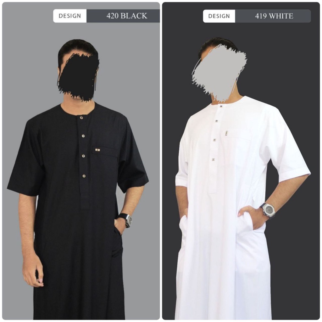 ( Nasa`i ) Jubah Pria Gamis Dewasa Al Raz Exclusive