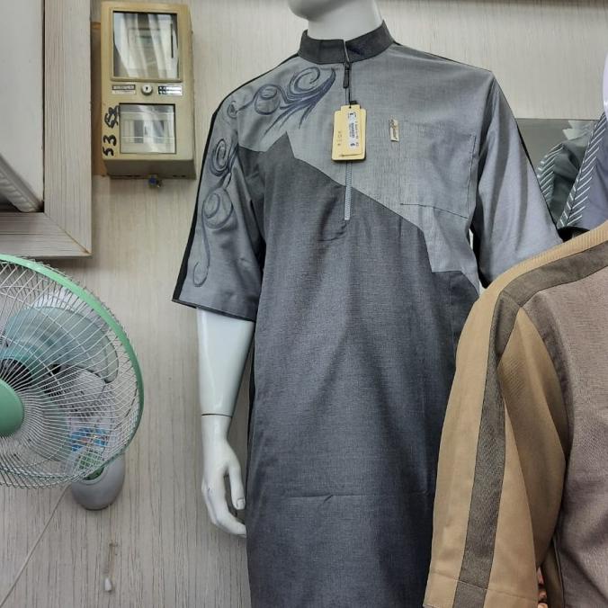 BISA COD Koko kurta kamiliano-kurta gold 002 kamiliano LENGAN PENDEK /BAJU KOKO PRIA/BAJU KOKO DEWAS