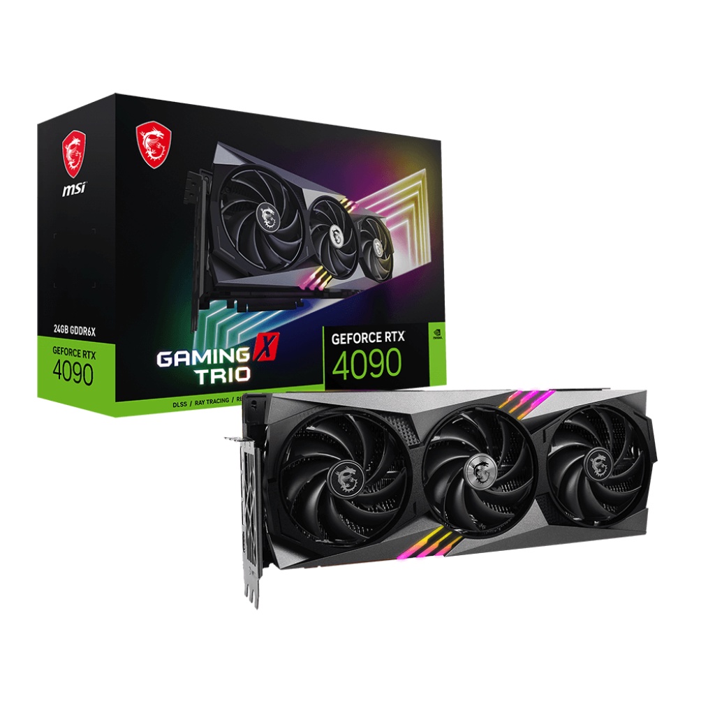 MSI GeForce RTX® 4090 GAMING X TRIO 24GB GDDR6X 384-bit [GPU]