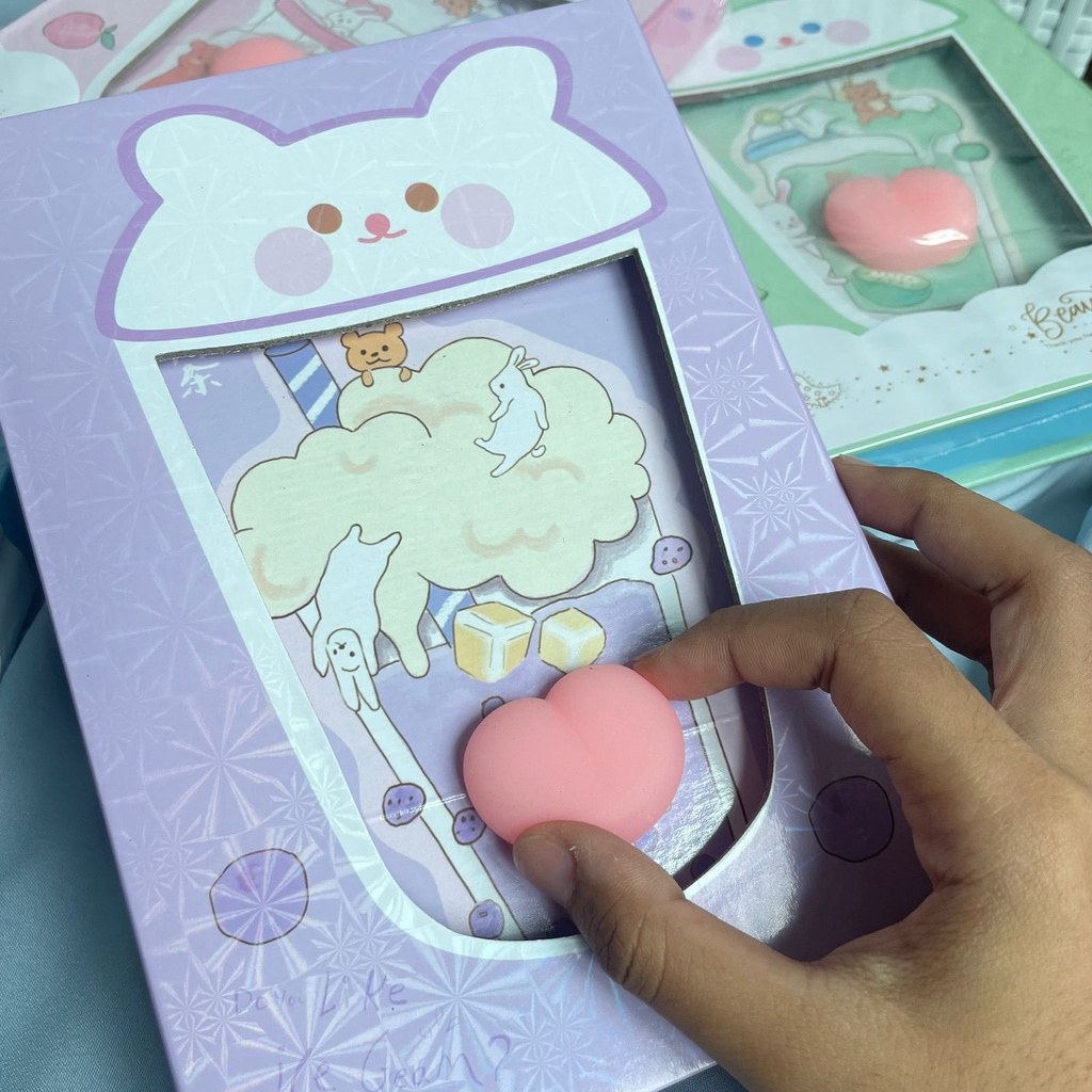 

Stationary Buku Gembok Dengan Kode Motif Ice Cream Squishy Buku Diary Bermotif