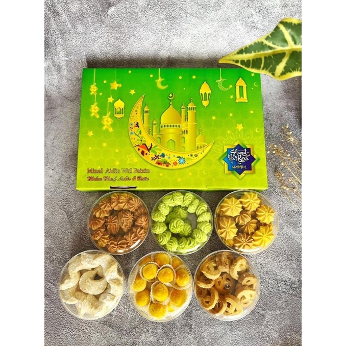 

[DIJUAL] PARSEL RAMADAN KUE KERING PREMIUM / HAMPERS PARCEL LEBARAN G6416BUJN