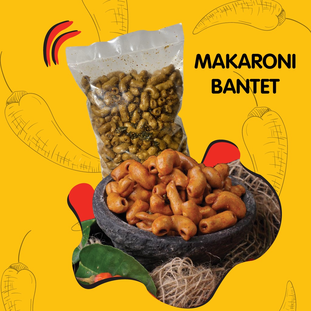 

Makaroni Bantet | Kemasan Normal | 250gr