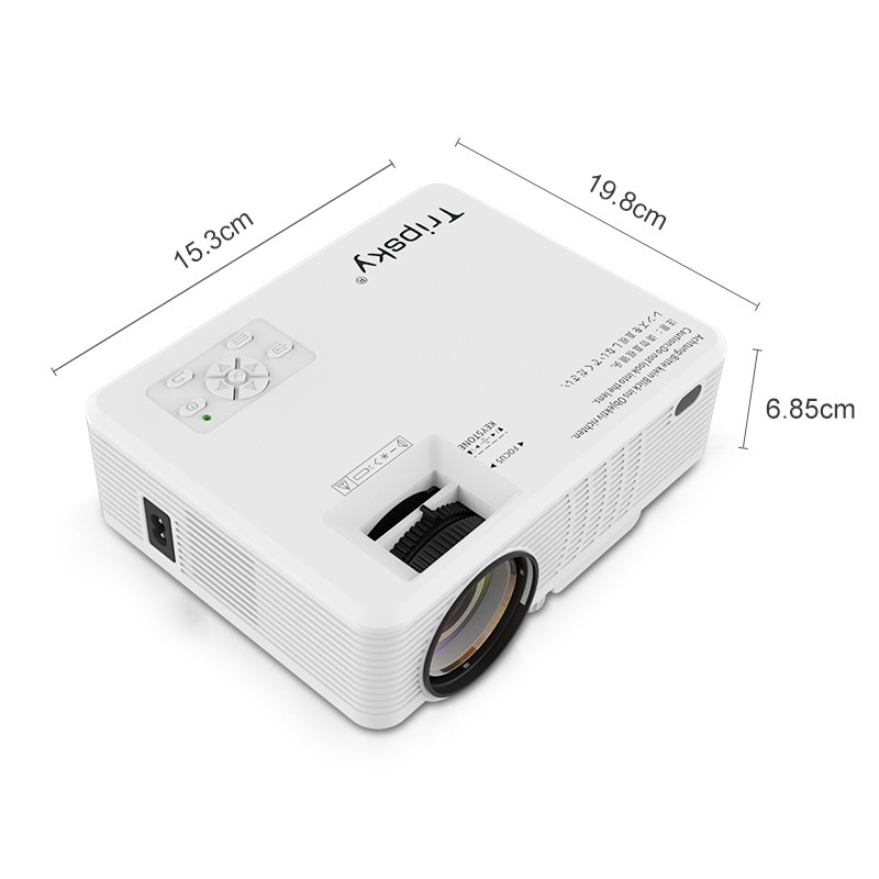 TRIPSKY T3 ANDROID VERSION - Smart Multimedia Projector 5500 Lumens - VERSI TERBARU DARI TRIPSKY T3 AIRPLAY