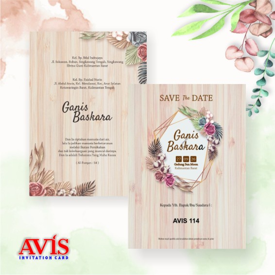 

undangan murah avis 114