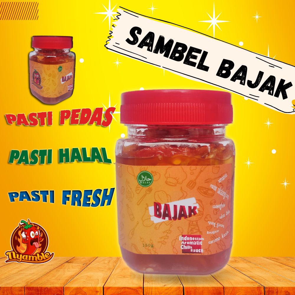 

Sambal Bajak by Nyamble - Aromatik Sambel Bajak Enak Murah