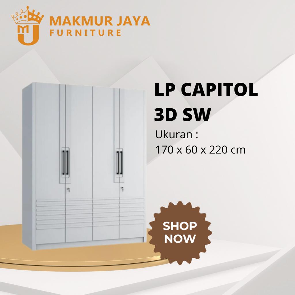 LEMARI PAKAIAN LP CAPITOL 3D SW SIANTANO