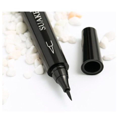 Eyeliner Pen Waterproof Pensil Alis Cair Warna Hitam Anti Air Make Up