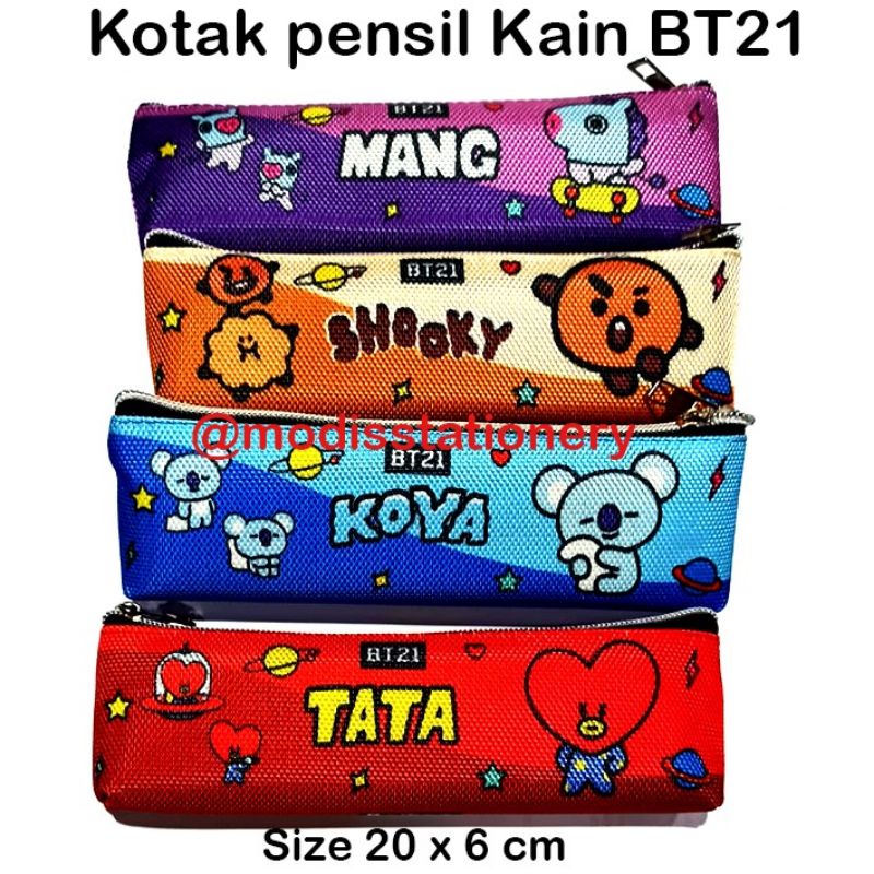 

kotak pensil kain BT21