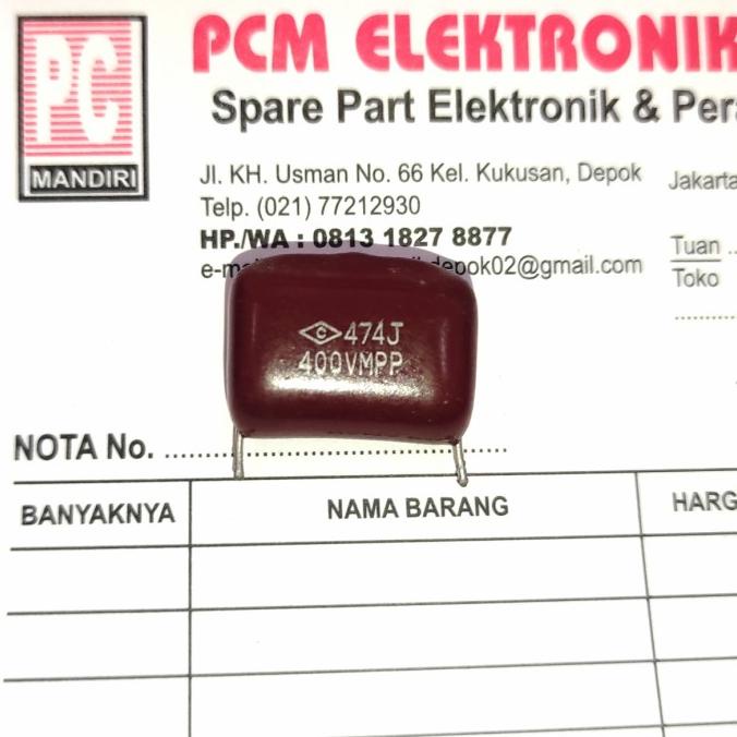 Milar 474J400V 474J 400V 474 J 400 V 470nF pcmelektrob9090 Juara
