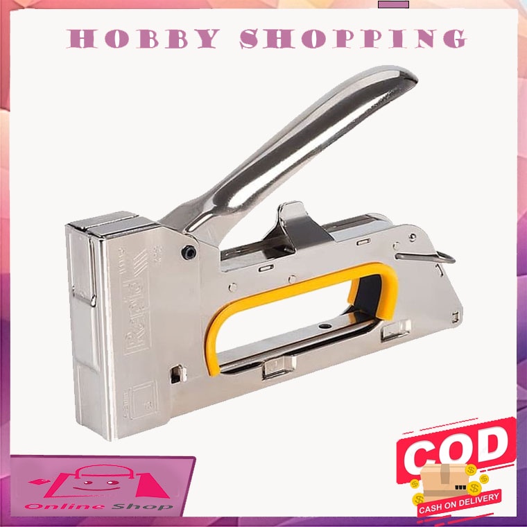 Stapler Tembak / Cekrekan / Pengokot / Staples Sofa, Staples Jok, Stepler Motor