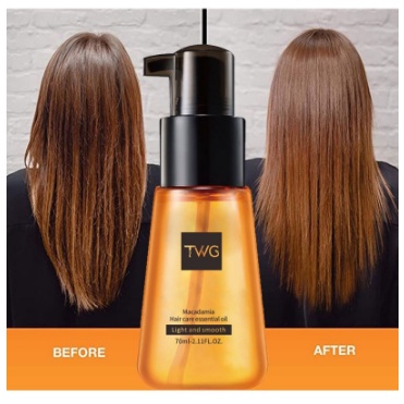 TWG Korean Perfect Hair Repair Serum / Vitamin Rambut Rusak Rontok Hair Care Essential Oil 70 ML