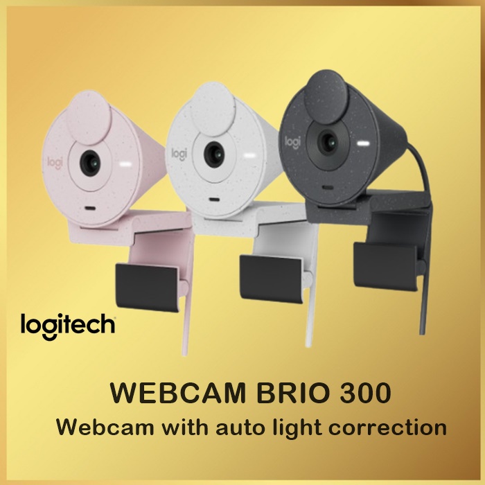 Webcam Logitech Brio 300 Full HD - Brio300