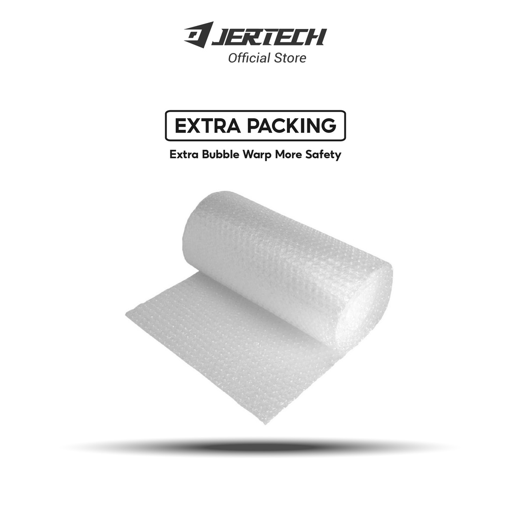 

JERTECH - Bubble Wrap Safety Packing Untuk Keamanan Pembelian Produk