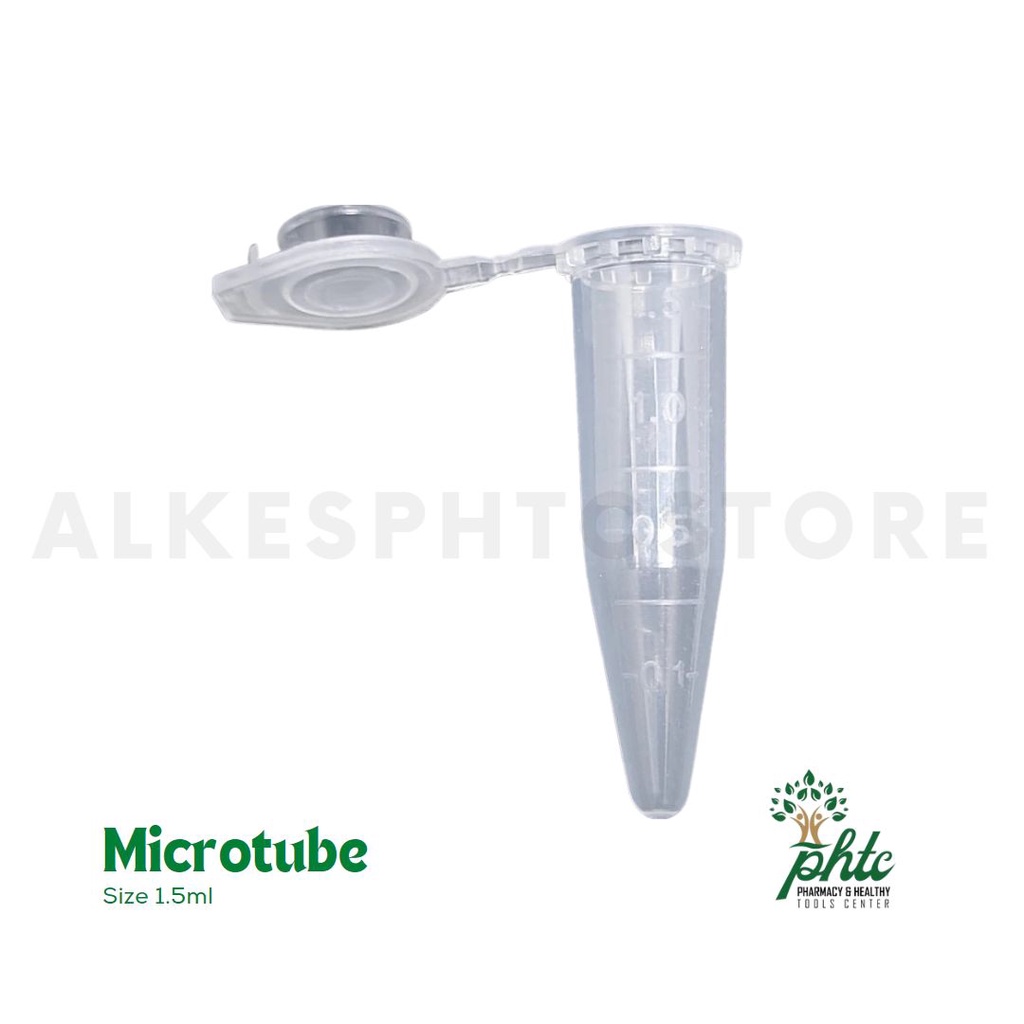 Microtube 1,5ml l Tabung Centrifuge Micro Tube 1,5 ml