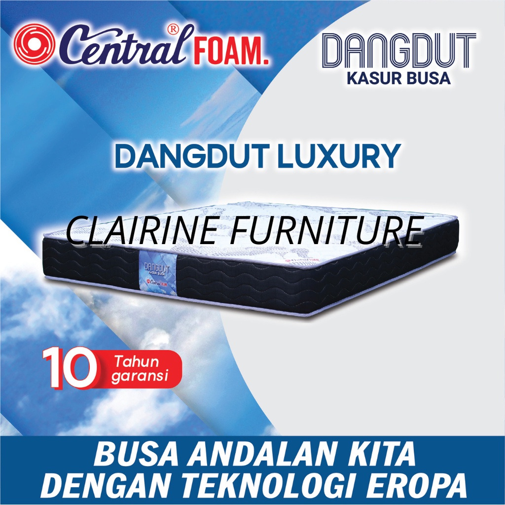 Kasur Busa Central Type Dangdut Luxury X T.20 cm - Uk 90/120/160/180/200 cm - ORIGINAL 100%