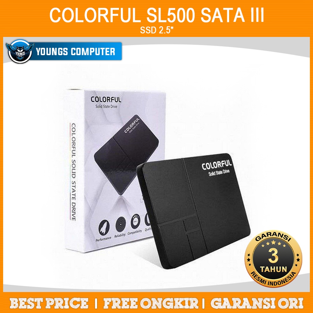 Colorful SL500 SSD 256GB Sata 3 - Colorful SL 500 3D Nand 256 GB 2.5&quot;