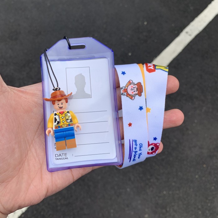 

LANYARD TOY STORY/ ID CARD/ NAME TAG/ CARD HOLDER/ BUZZ/ WOODY/ JESSIE