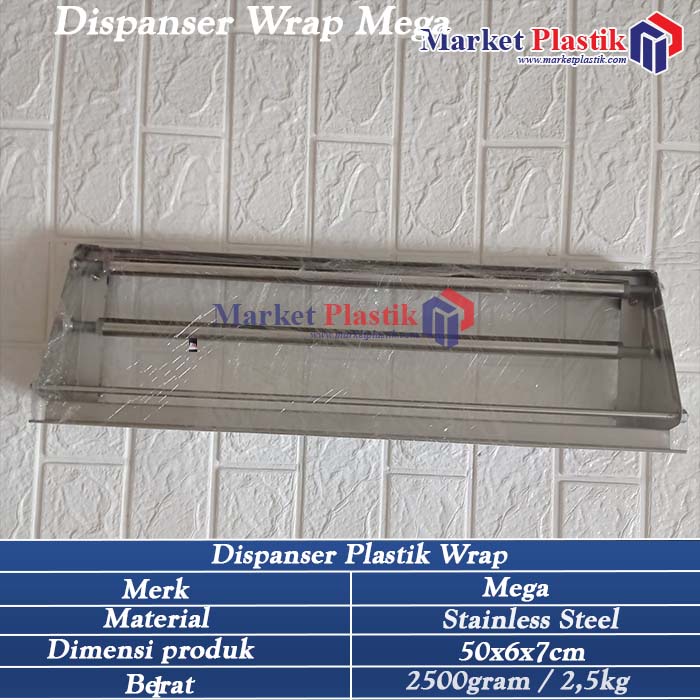 Alat Pemotong Plastik Wrap / Dispanser Plastik Wrap + cutter