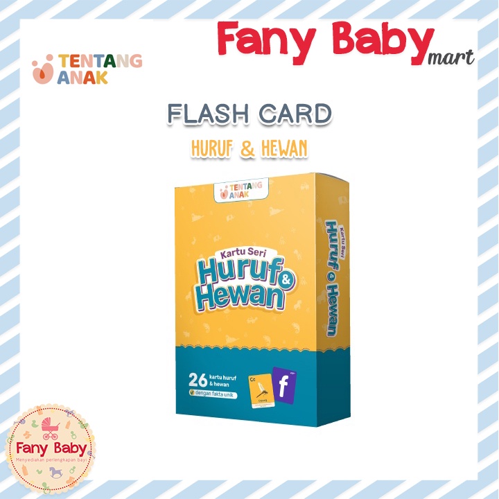 TENTANG ANAK - FLASHCARD | HURUF &amp; HEWAN