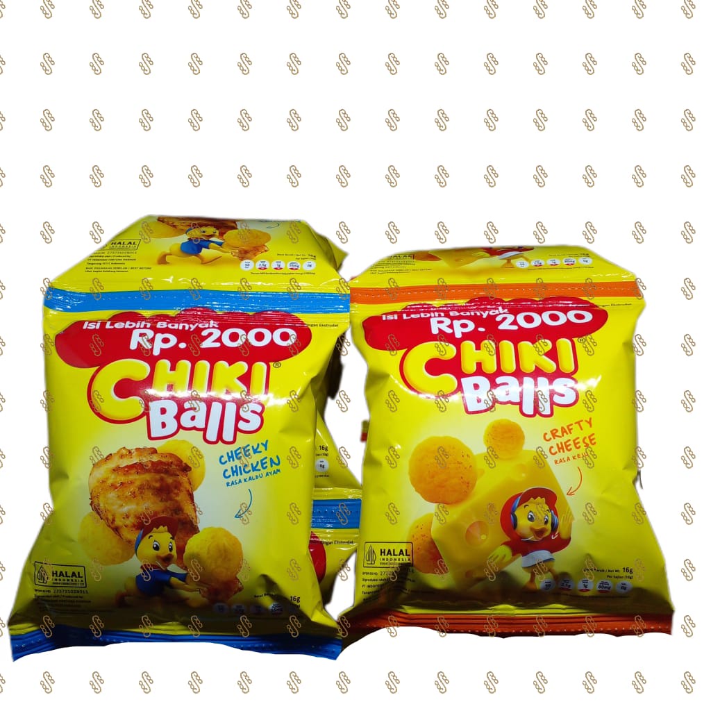 

Chiki Ball 16gr Ec. 2000 - Renceng Isi 10 Pcs