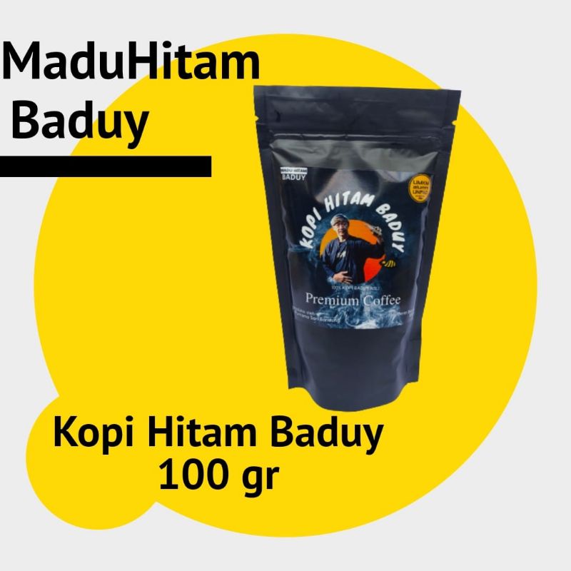 

KOPI HITAM madu hitam baduy