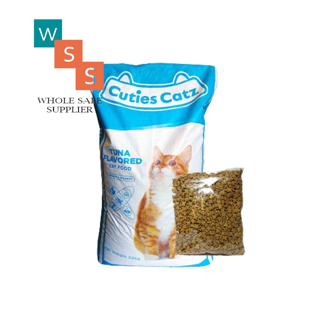 MAKANAN KUCING CUTIES CATZ TUNA 1KG FRESHPACK