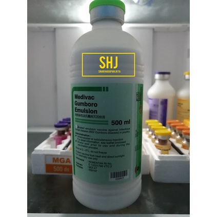 VAKSIN INAKTIF MEDIVAC GUMBORO EMULSION