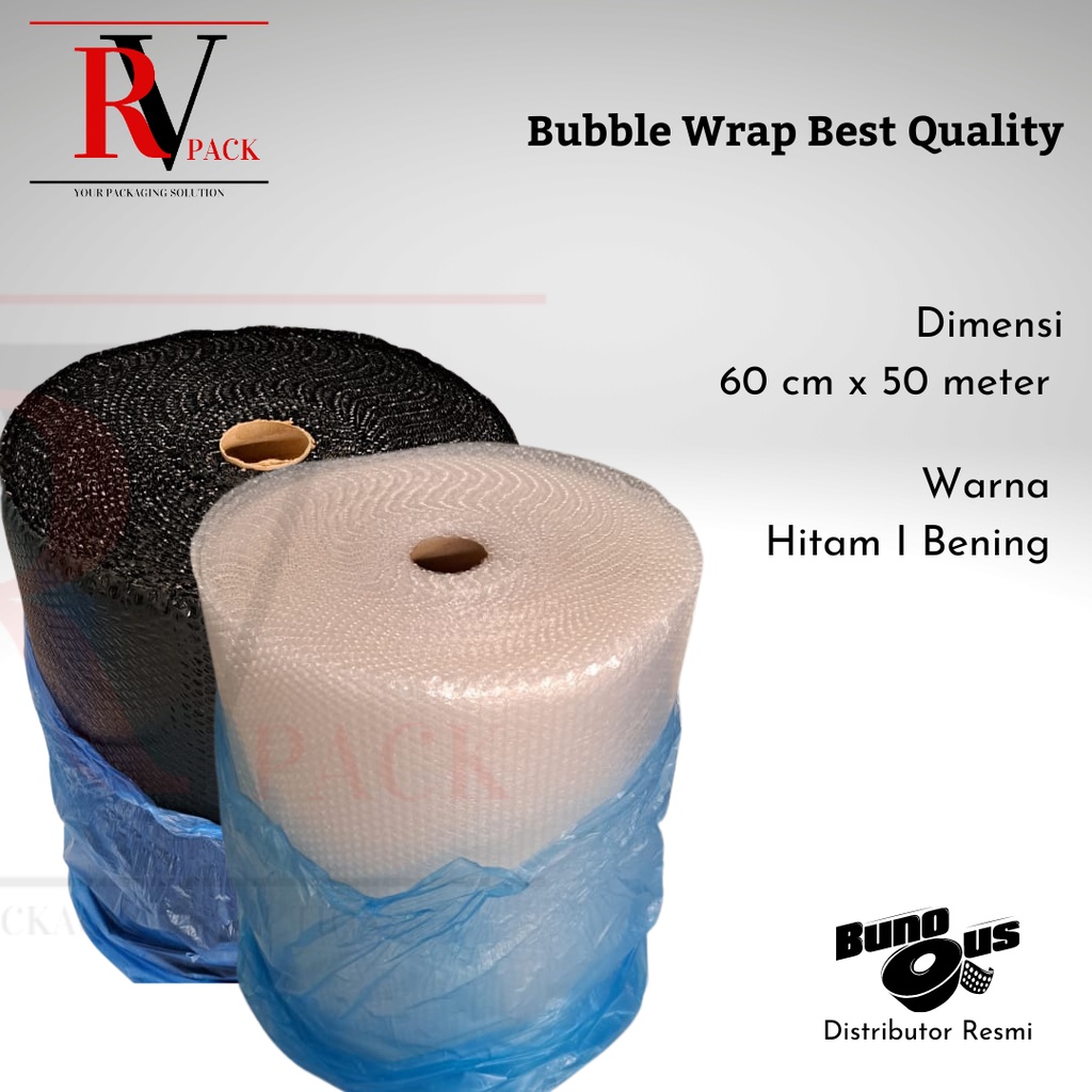 

BUBBLE WRAP 60cm x 50m MURAH