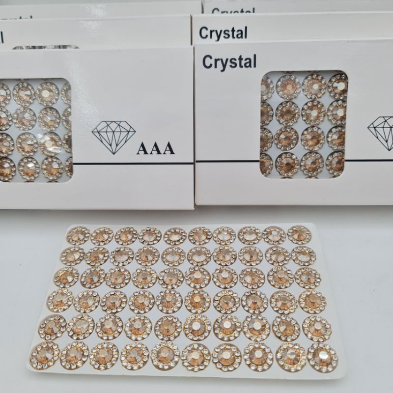 SWAROVSKI SUPER bentuk bunga MATAHARI 10mm per BOX BESAR