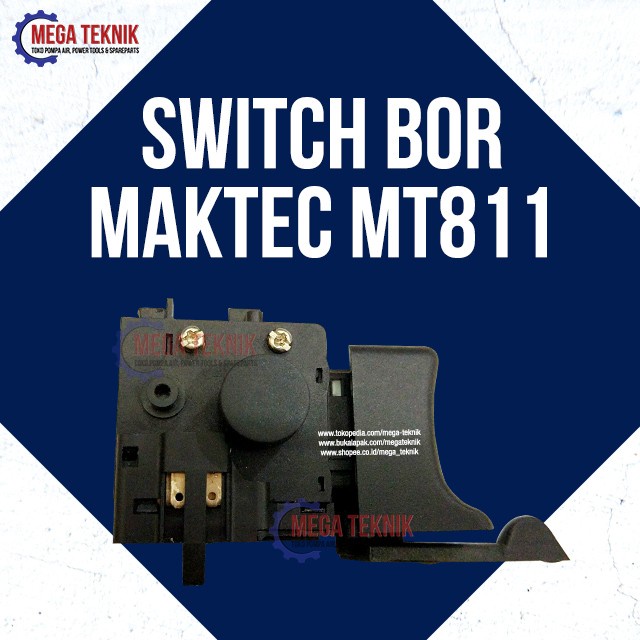 """] Switch Saklar Bor Maktec MT811 Sparepart ASLI ORI Original Makita