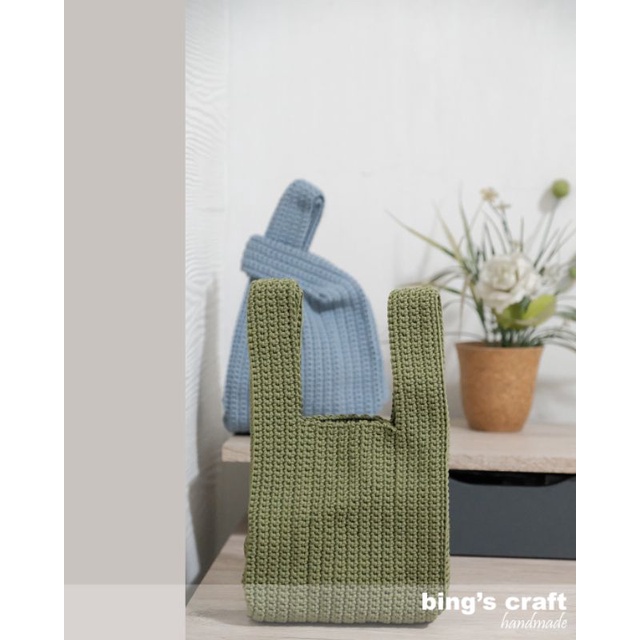 Handbag Rajut/Tas Tangan Rajutan