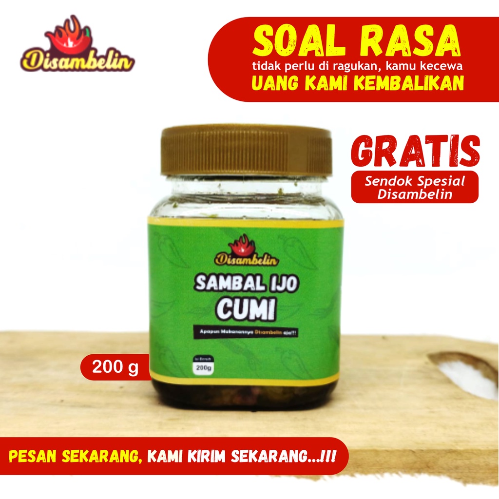 

Sambal Cumi Cabe Ijo | Sambal Cumi Cabe Ijo Pedas