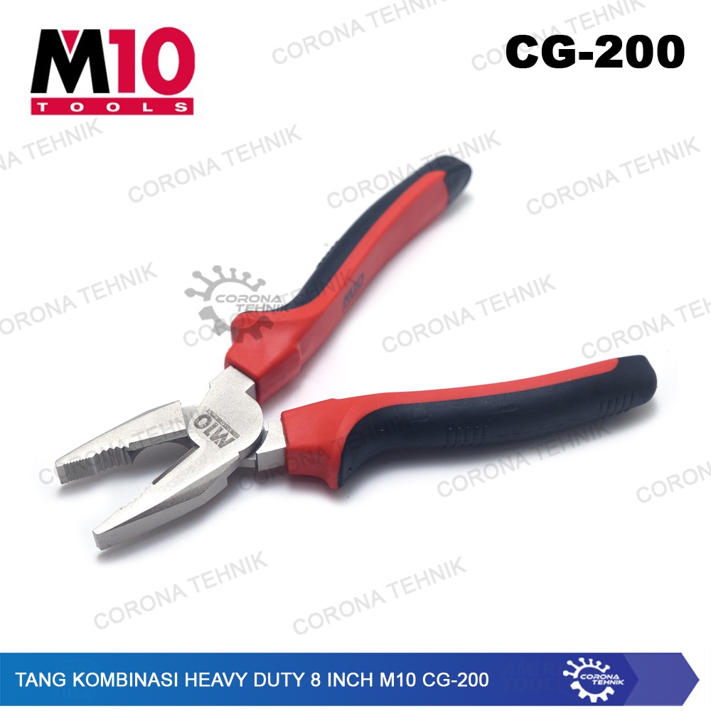 8 Inch M10 CG-200 Tang Kombinasi Heavy Duty